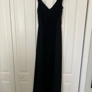 White House Black Market Elegant Black Maxi Dress